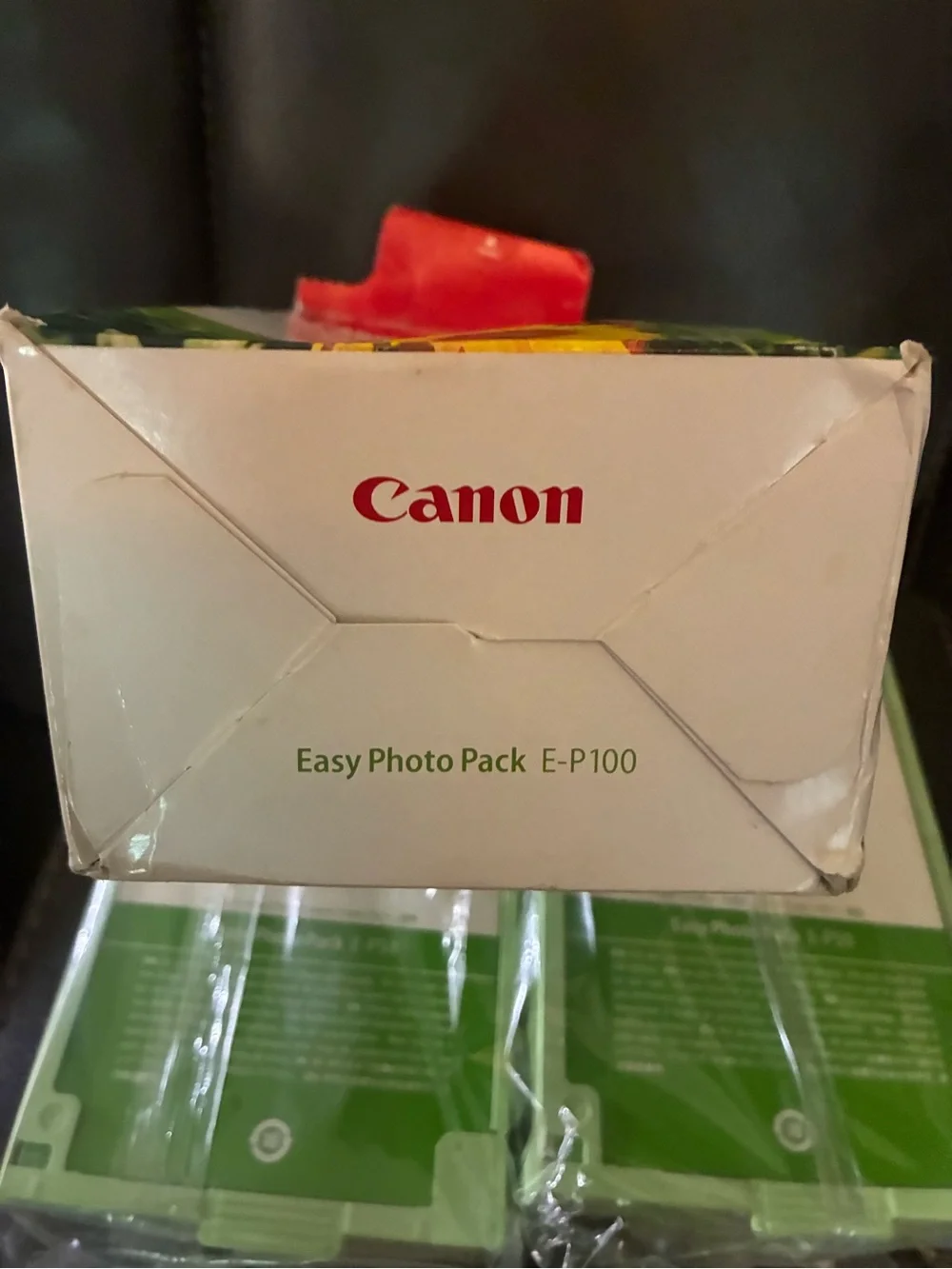 2-Canon SELPHY Easy Photo Packs Postcard Size Photo Paper & Ink Pack